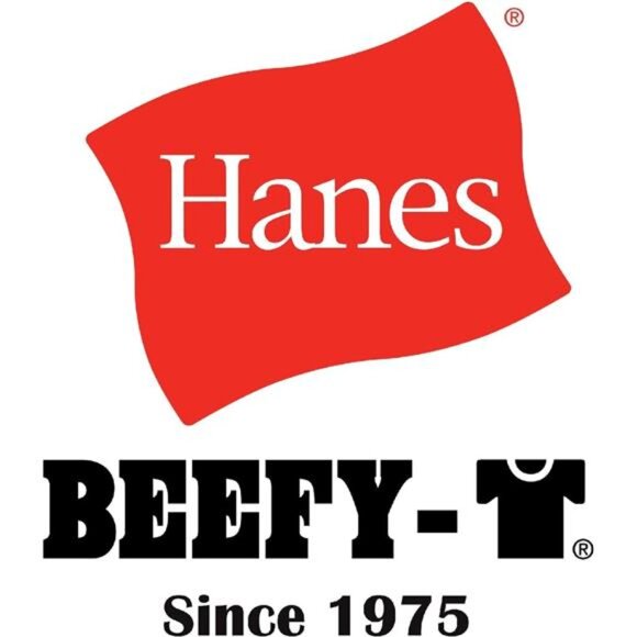 Hanes Men's Beefy-t T-Shirt, Heavyweight Cotton Tee, Big & Tall - Picture 4 of 6